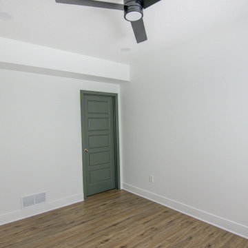 Cozy Basement Remodel with Custom Touches