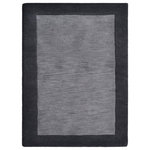 Get My Rugs LLC - Hand Tufted Wool Area Rug Contemporary Charcoal Black, [Rectangle] 8'x10' - Elevate your space with the understated sophistication of our Charcoal Black Area Rug, where quality meets aesthetics in perfect harmony. Whether you're seeking warmth, style, or eco-consciousness, this hand-tufted masterpiece promises to exceed your expectations and transform your home into a sanctuary of comfort and elegance. Step into luxury with our exquisite Hand-Tufted Wool Area Rug, a masterpiece of craftsmanship and style. Skillfully handmade using the traditional hand-tufting technique, this stunning rug showcases the timeless elegance of wool in a captivating shade, seamlessly blending with any decor. Crafted with eco-friendly materials and a commitment to sustainability, each tuft is carefully placed to create a sumptuously soft and high-pile surface, offering both comfort and durability. The anti-slip backing ensures stability, making it ideal for any area, from the bustling living room to the serene bedroom.