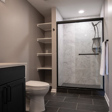 Finished Basement with Bar, Bathroom, Gym and Secret Room in Ann Arbor, MI