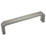 Cosmas - Cosmas 886-4SN Satin Nickel Cabinet Pull - 4" Hole Centers