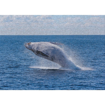 Whale 2 Area Rug, 5'0"x7'0"