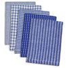 DII Assorted Blue Dishcloth, Set of 5