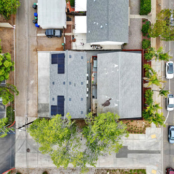 Duplex ADUs Exterior Overhead View
