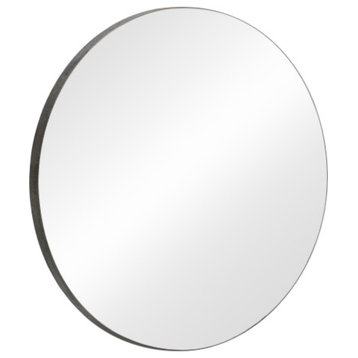 Nova Domus Maranello Gray Faux Marble Mirror