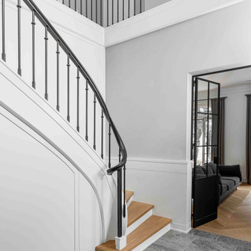 Villa Kleinmachnow, Klassische Betontreppe