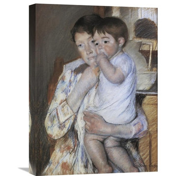 "Baby In His Mother Arms 1889" Artwork, 16"x22"