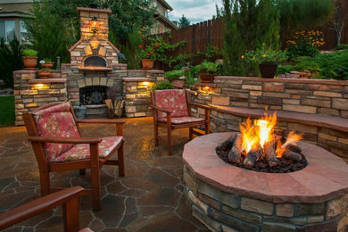 Example of a patio design in Atlanta