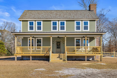 Example of an exterior home design in Other