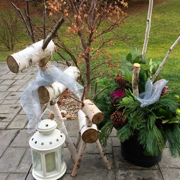 Patio Christmas Decorating