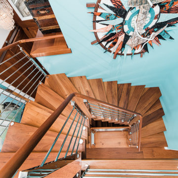 2019 SMA StairCraft Awards - Best Stairway Renovation - Heartland Stairways