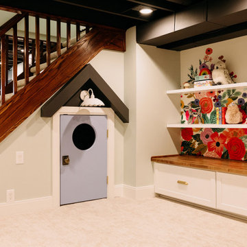 Fun, Fabulous and Family Basement Remodel