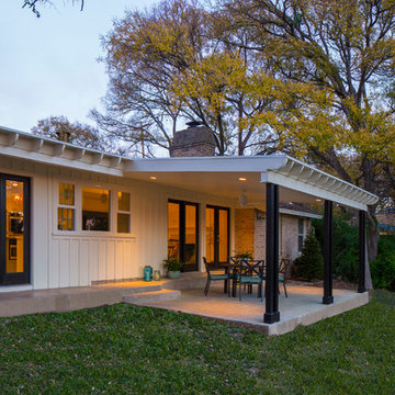 Porch with Modified Roofline