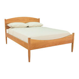 Vermont Shaker Moon Bed - Panel Beds