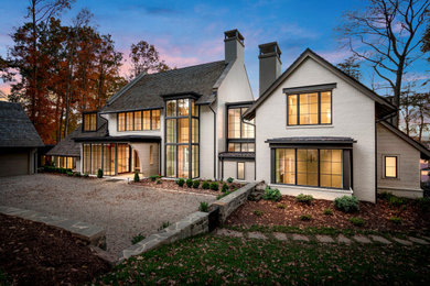 Eclectic exterior home photo in Charlotte