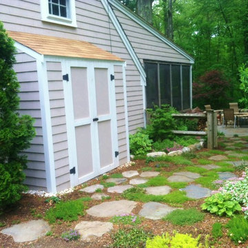 Lean-to Garden Shed