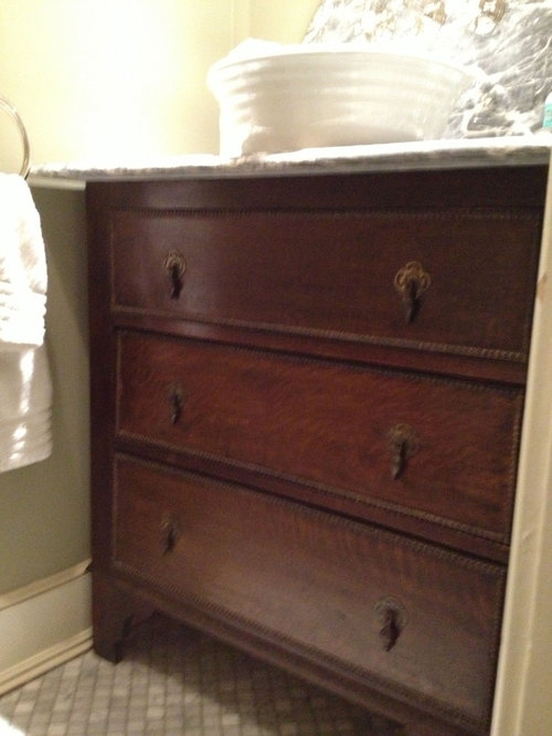 What kind of mirror works in my powder room?