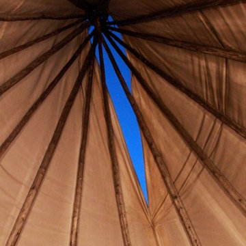 Teepee Glamping to benefit the Hockaday Museum of Art