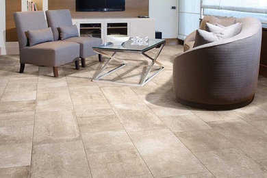 Home design - contemporary home design idea in Orange County
