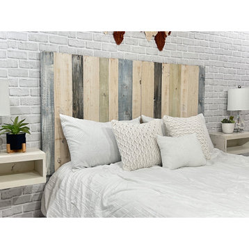 Handcrafted Headboard, Leaner Style, Farmhouse Mix, King