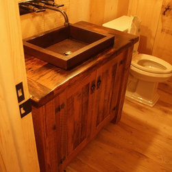 Reclaimed Wood Vanities - Products