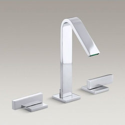 Loure(R) widespread bathroom sink faucet with lever handles - Bathroom Sink Faucets