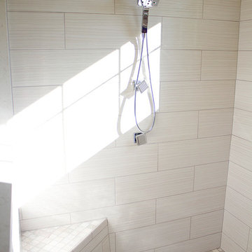 Master Bathroom Remodel in Natural White