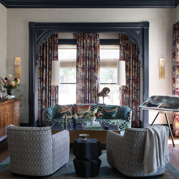 Curated & Cozy Designer Living Room