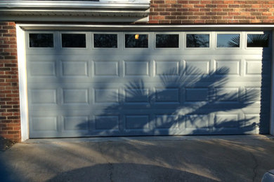 Subdivision garage door perked up