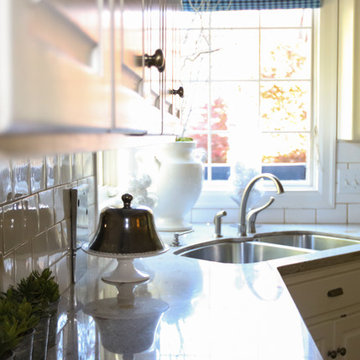West HIlls White Kitchen and Family Room