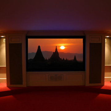 Front view of Home Theater