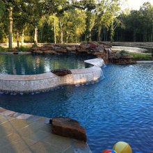 Landscape, courtyard and fountain Ideas