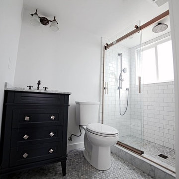 Final Finished Bathroom in ADU