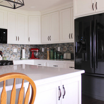 White Painted Country Style Kitchen