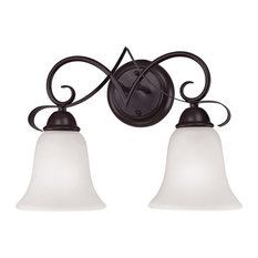 Thomas Lighting Brighton 2-Light Vanity Light In Oil Rubbed Bronze 1052BB/10