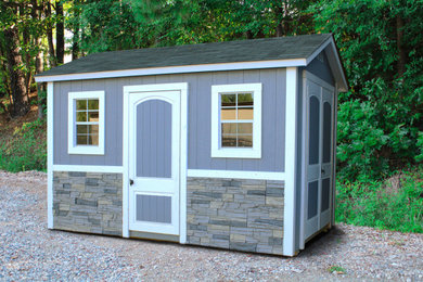This is an example of a shed and granny flat in Raleigh.