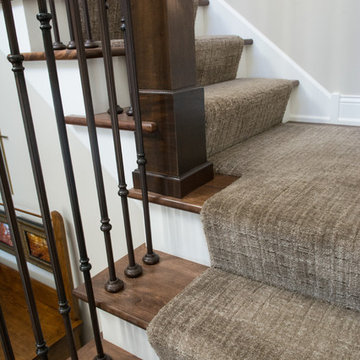 Staircase | Patterned Carpet Runner