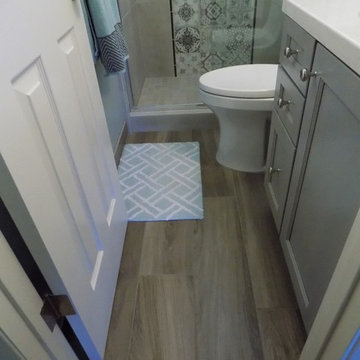 Transitional Master Bahtroom Retreat