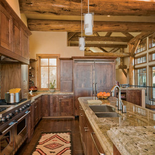 Mountain Chic Meets Rustic Kitchen