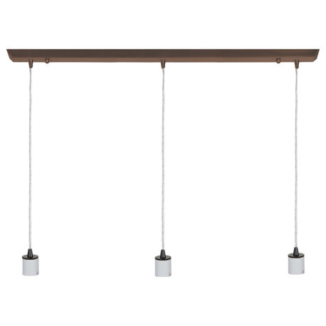 Access Lighting 52023LEDDFCLP Trinity 3 Light 24"W LED Linear - Oil Rubbed