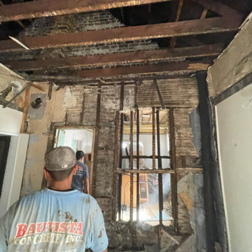 Bridgeport  Rear unit rehab and basement underpinning