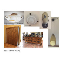 Dressers for guest and Clare's rooms