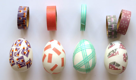 Fai da Te: Decorare le Uova di Pasqua con il Washi Tape