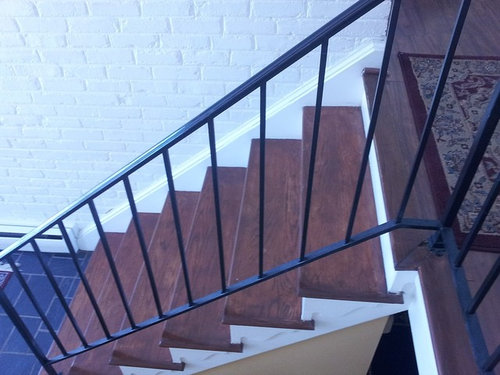 Suggestions To Update Wrought Iron Stair Railing Without Replacing