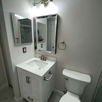 Modern Bathroom Remodel with Walk-In Shower & Updated Finishes