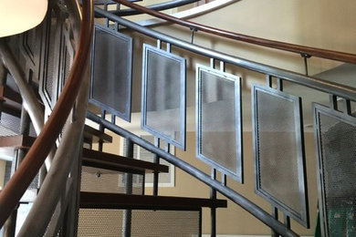 Inspiration for an eclectic staircase remodel in Philadelphia
