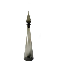 SMOKEY ITALIAN DECANTER IN GREY - Vases
