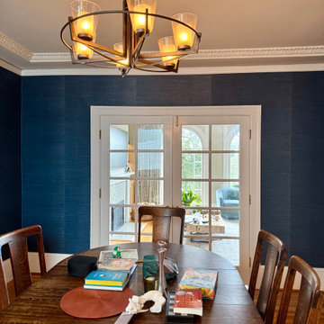 The Grasscloth Dining Room