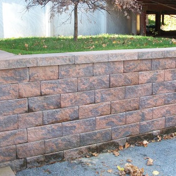 Custom retaining wall
