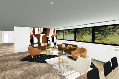 Création d'un espace Lounge dans un centre d'affaires