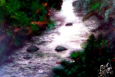 old creek mural